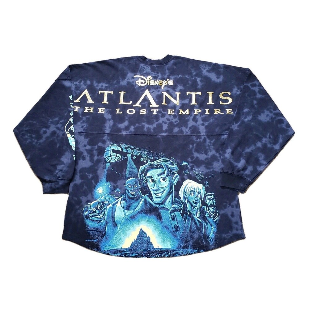 Atlantis The Lost Empire Sz Medium Adults 25th Anniversary Spirit Jersey Disney